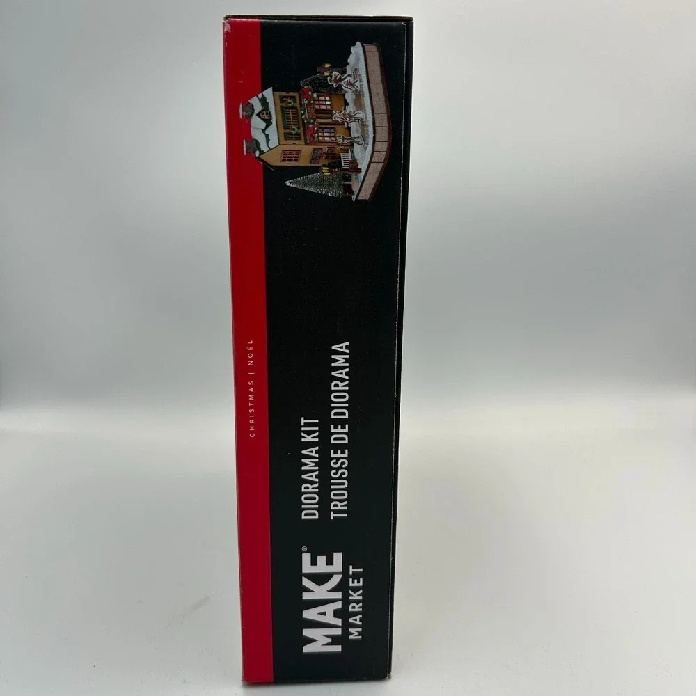 Make Market Ice Rink Diorama Kit Lights Up Michaels Craft Christmas Village 2025